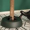 Gardenised Automatic Plastic Green Foot Pedal Christmas Tree Stand, Large 14.5-inch Dia x 3.5-inch Height QI003954.L - alternate 3